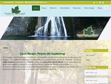Tablet Screenshot of pinaresdelguadalimar.com